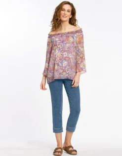 Christine Laure Pantacourts*Pantacourt denim stretch