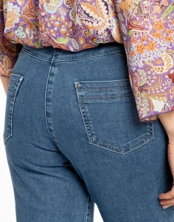 Christine Laure Pantacourts*Pantacourt denim stretch