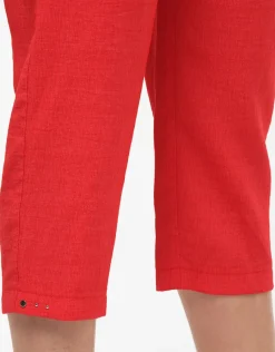 Christine Laure Pantacourts*Pantacourt droit rouge