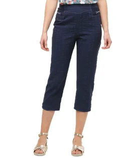 Christine Laure Pantacourts*Pantacourt fluide bleu