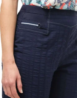 Christine Laure Pantacourts*Pantacourt fluide bleu