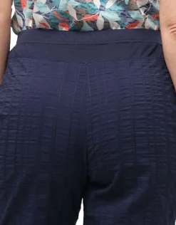 Christine Laure Pantacourts*Pantacourt fluide bleu