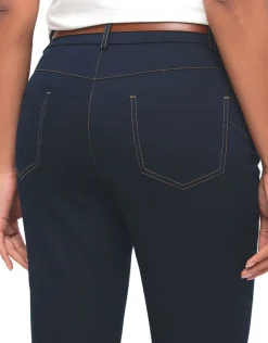 Christine Laure Pantacourts|Jeans*Pantacourt jean bleu