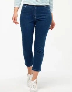 Christine Laure Pantacourts|Jeans*Pantacourt jean coton