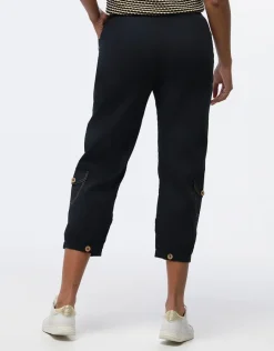 Christine Laure Pantacourts|Pantalons*Pantacourt large noir