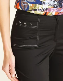 Christine Laure Pantacourts*Pantacourt léger noir