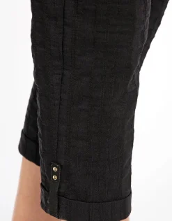 Christine Laure Pantacourts|Pantalons*Pantacourt noir léger