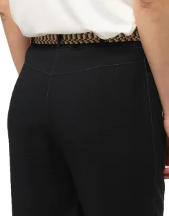 Christine Laure Pantacourts|Pantalons*Pantacourt noir léger