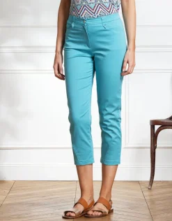 Christine Laure Pantacourts*Pantacourt stretch bleu