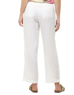 Christine Laure Larges|Pantalons*Pantalon 100% lin blanc