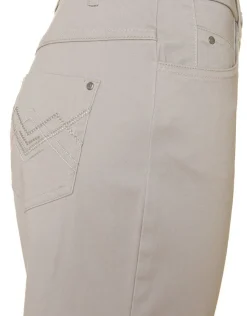 Christine Laure Ajustés|Pantalons*Pantalon beige en coton