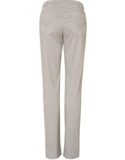 Christine Laure Ajustés|Pantalons*Pantalon beige en coton