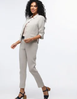 Christine Laure Droits|Pantalons*Pantalon chic beige