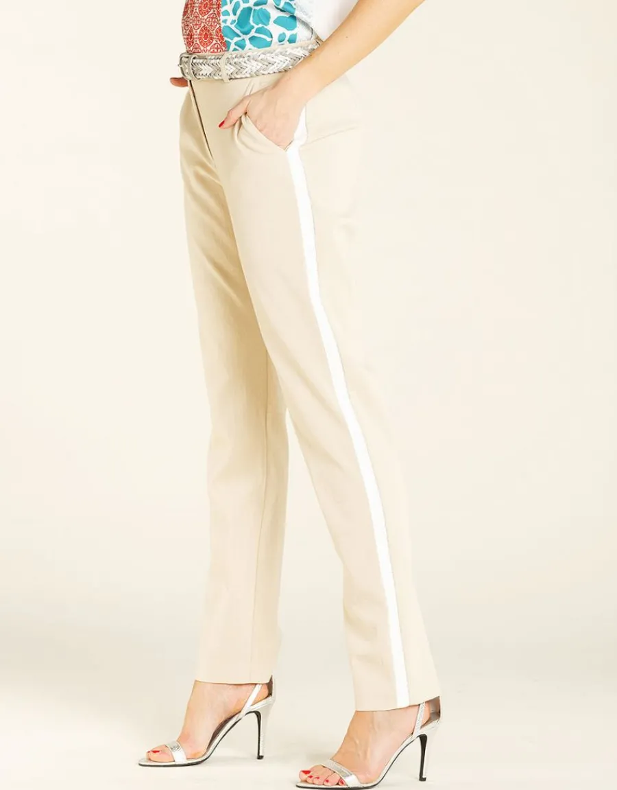 Christine Laure Droits|Pantalons*Pantalon chic beige
