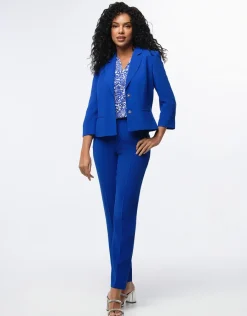 Christine Laure Droits|Pantalons*Pantalon chic bleu