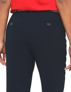 Christine Laure Droits|Pantalons*Pantalon chic bleu marine