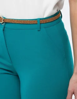 Christine Laure Droits|Pantalons*Pantalon chic émeraude