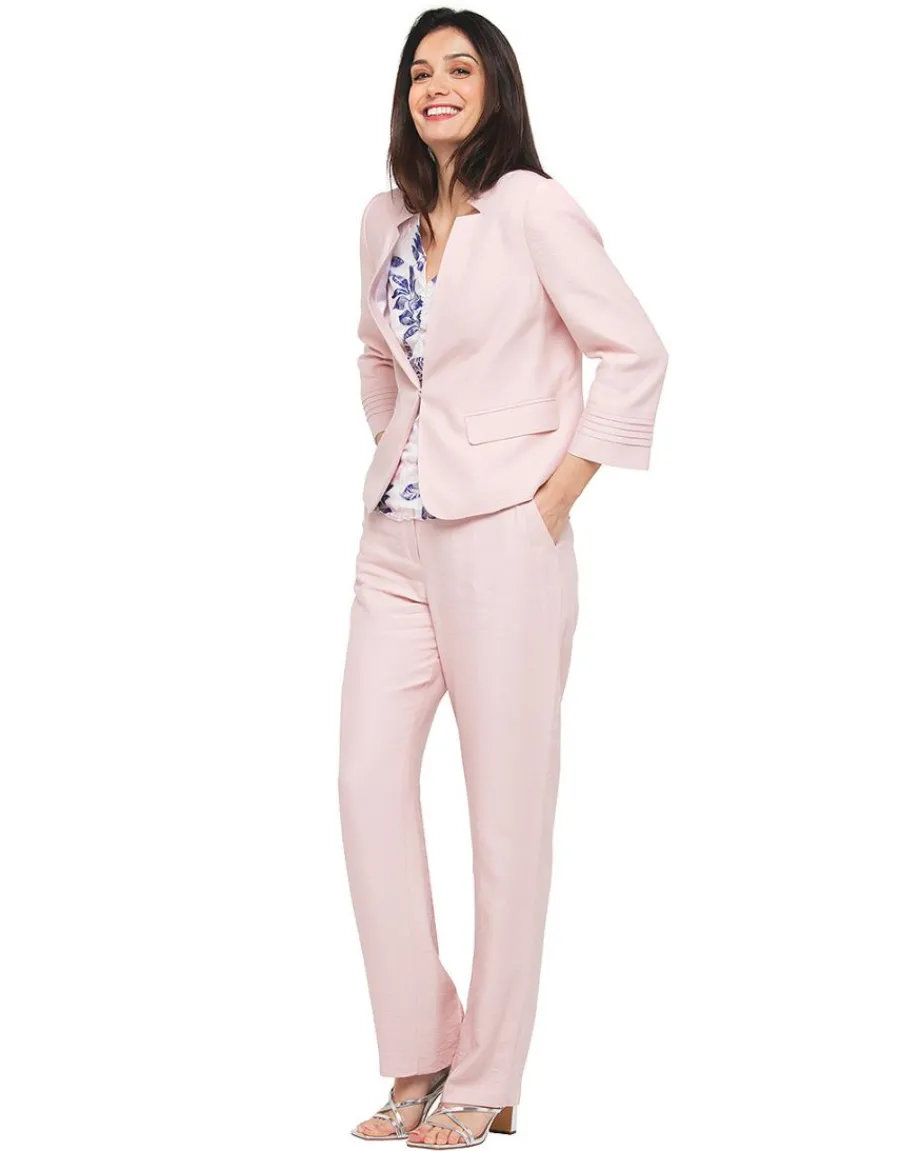 Christine Laure Droits|Pantalons*Pantalon chic rose clair