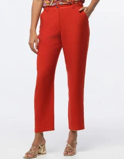 Christine Laure Droits|Pantalons*Pantalon chic terracotta