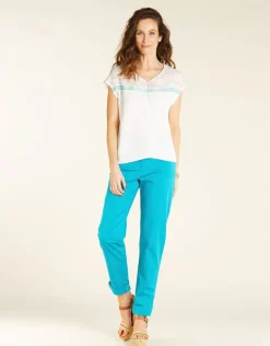 Christine Laure Droits|Pantalons*Pantalon chino stretch