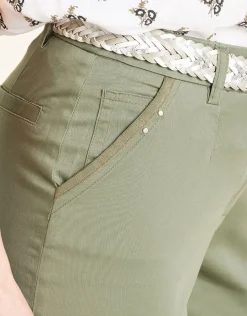 Christine Laure Droits|Pantalons*Pantalon chino stretch