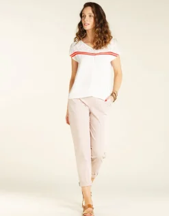 Christine Laure Droits|Pantalons*Pantalon chino stretch