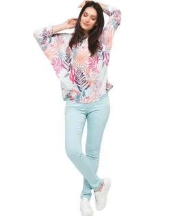 Christine Laure Slims|Pantalons*Pantalon coton bleu