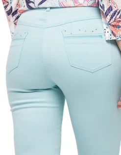 Christine Laure Slims|Pantalons*Pantalon coton bleu