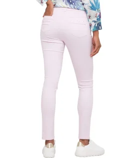 Christine Laure Slims|Pantalons*Pantalon coton rose clair