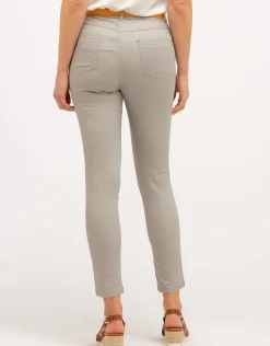 Christine Laure Slims|Pantalons*Pantalon 7/8e gris
