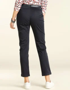 Christine Laure Ajustés|Pantalons*Pantalon 7/8e marine