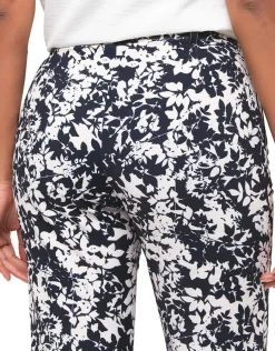 Christine Laure Droits|Pantalons*Pantalon imprimé marine