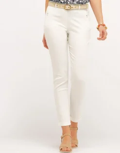 Christine Laure Slims|Pantalons*Pantalon jegging écru