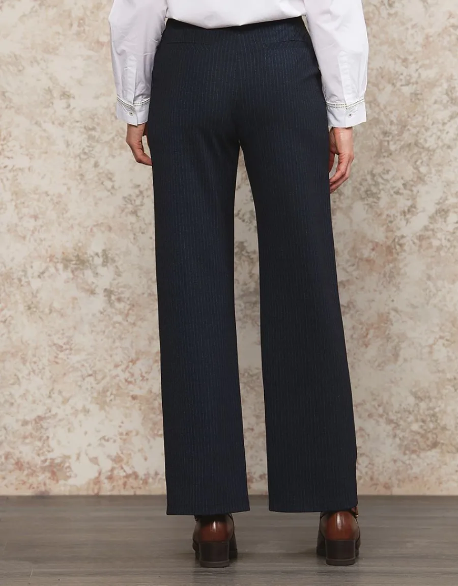 Christine Laure Larges|Pantalons*Pantalon large bleu
