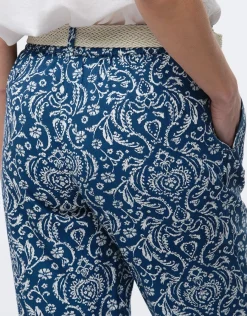 Christine Laure Droits|Pantalons*Pantalon 7/8ème motif