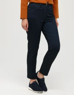 Christine Laure Slims|Pantalons*Pantalon milano bleu