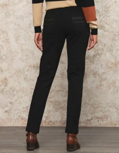 Christine Laure Ajustés|Pantalons*Pantalon milano noir chic