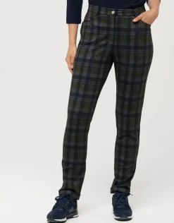 Christine Laure Ajustés|Pantalons*Pantalon milano vert