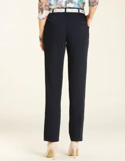 Christine Laure Larges|Droits*Pantalon navy fluide