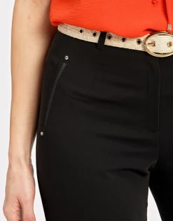 Christine Laure Droits|Pantalons*Pantalon noir city chic