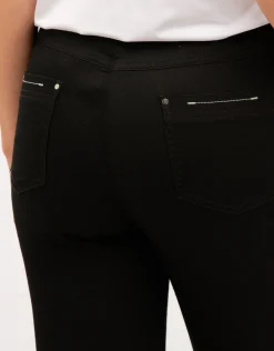 Christine Laure Slims|Pantalons*Pantalon noir stretch