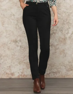 Christine Laure Ajustés|Pantalons*Pantalon sergé chic noir