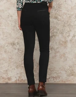 Christine Laure Ajustés|Pantalons*Pantalon sergé chic noir