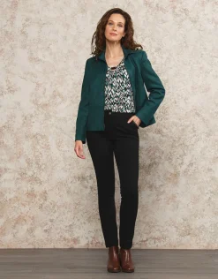 Christine Laure Ajustés|Pantalons*Pantalon sergé chic noir