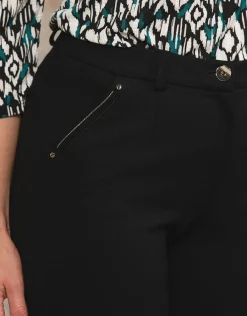 Christine Laure Ajustés|Pantalons*Pantalon sergé chic noir