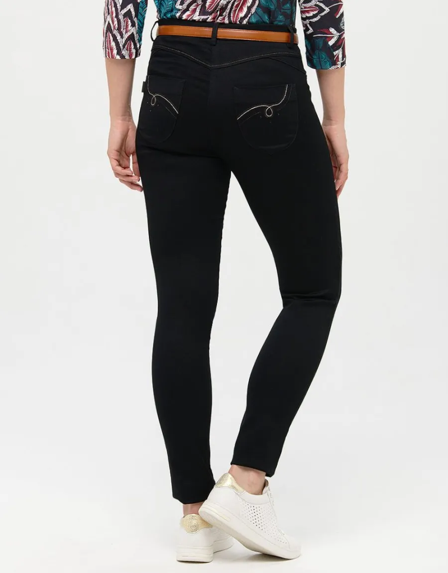 Christine Laure Slims|Pantalons*Pantalon skinny marine