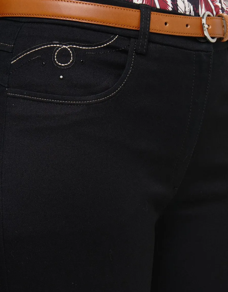 Christine Laure Slims|Pantalons*Pantalon skinny marine