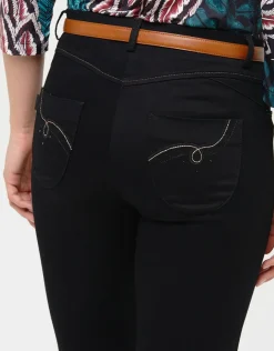 Christine Laure Slims|Pantalons*Pantalon skinny marine