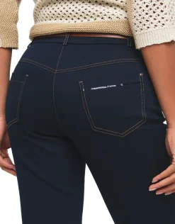 Christine Laure Ajustés|Pantalons*Pantalon slim marine