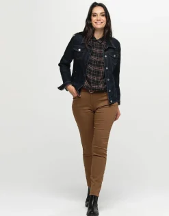 Christine Laure Slims|Pantalons*Pantalon slim marron